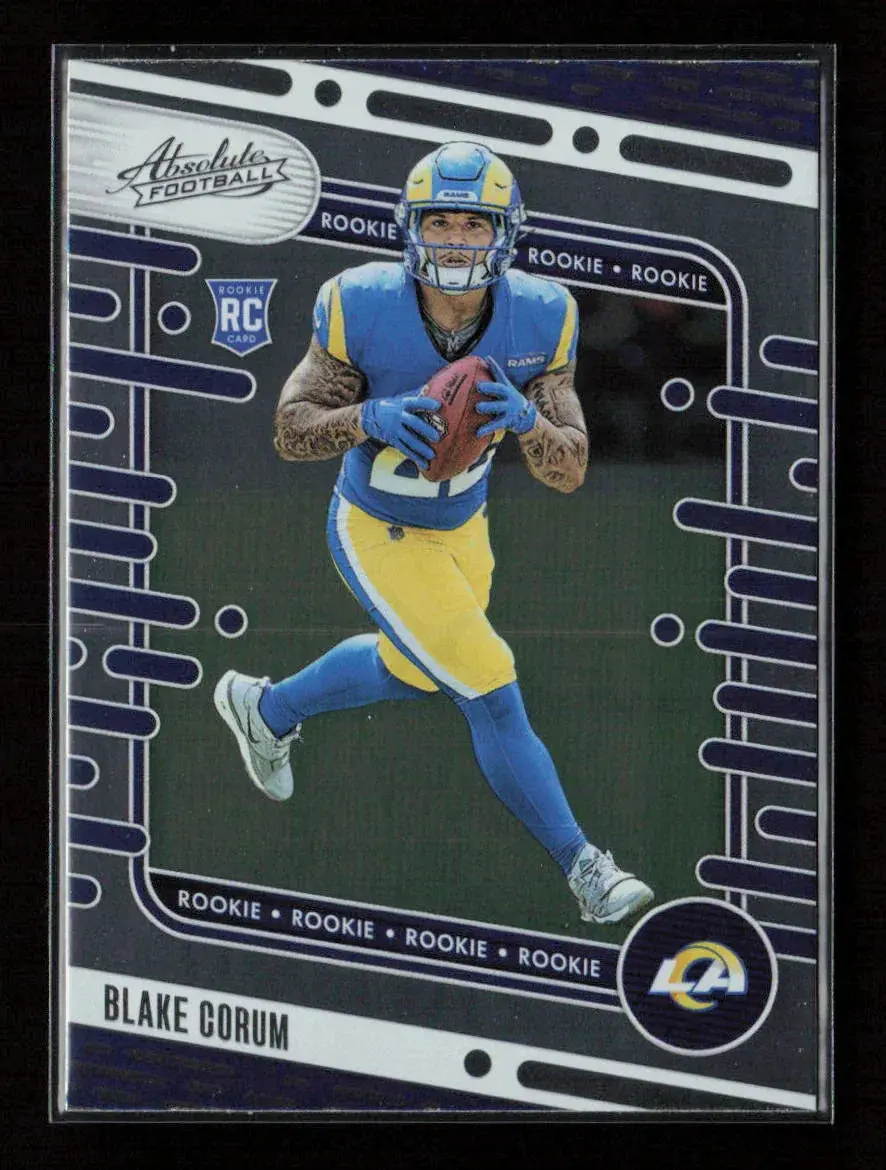 Blake Corum 2024 Panini Absolute 168 Nm 1