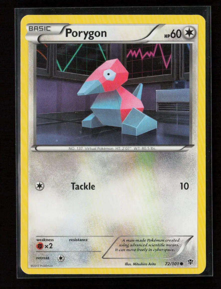Porygon Common Plasma Blast 72/101 Mp 1