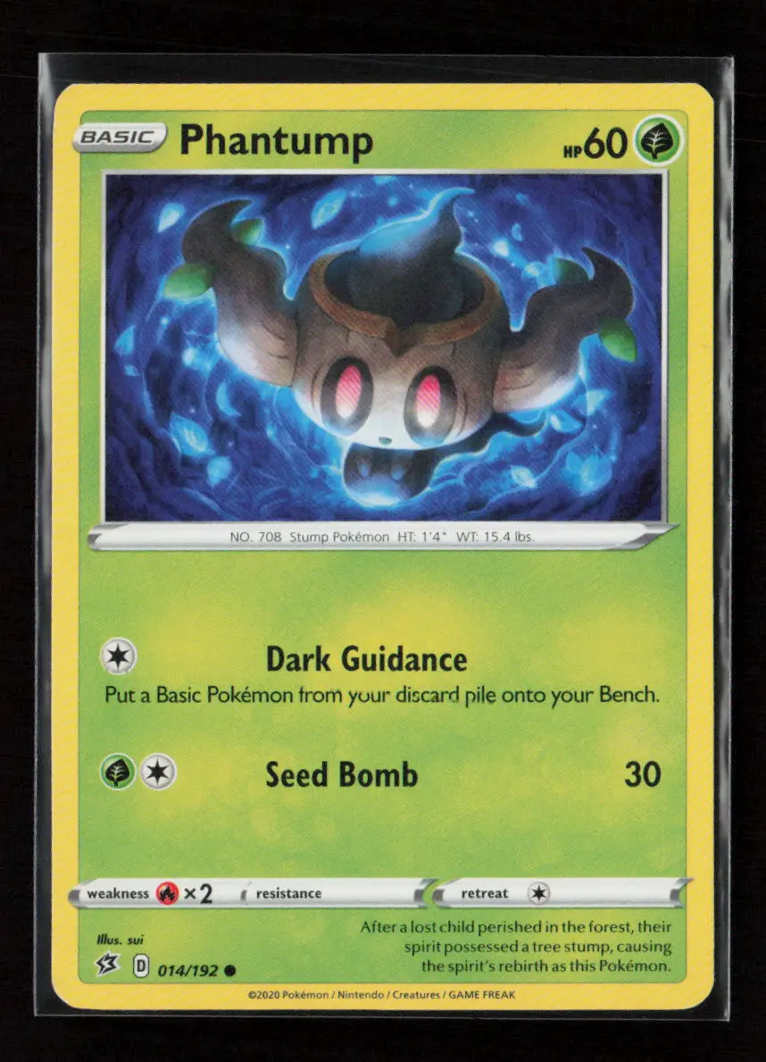 Phantump Common Swsh02: Rebel Clash 014/192 Lp 1