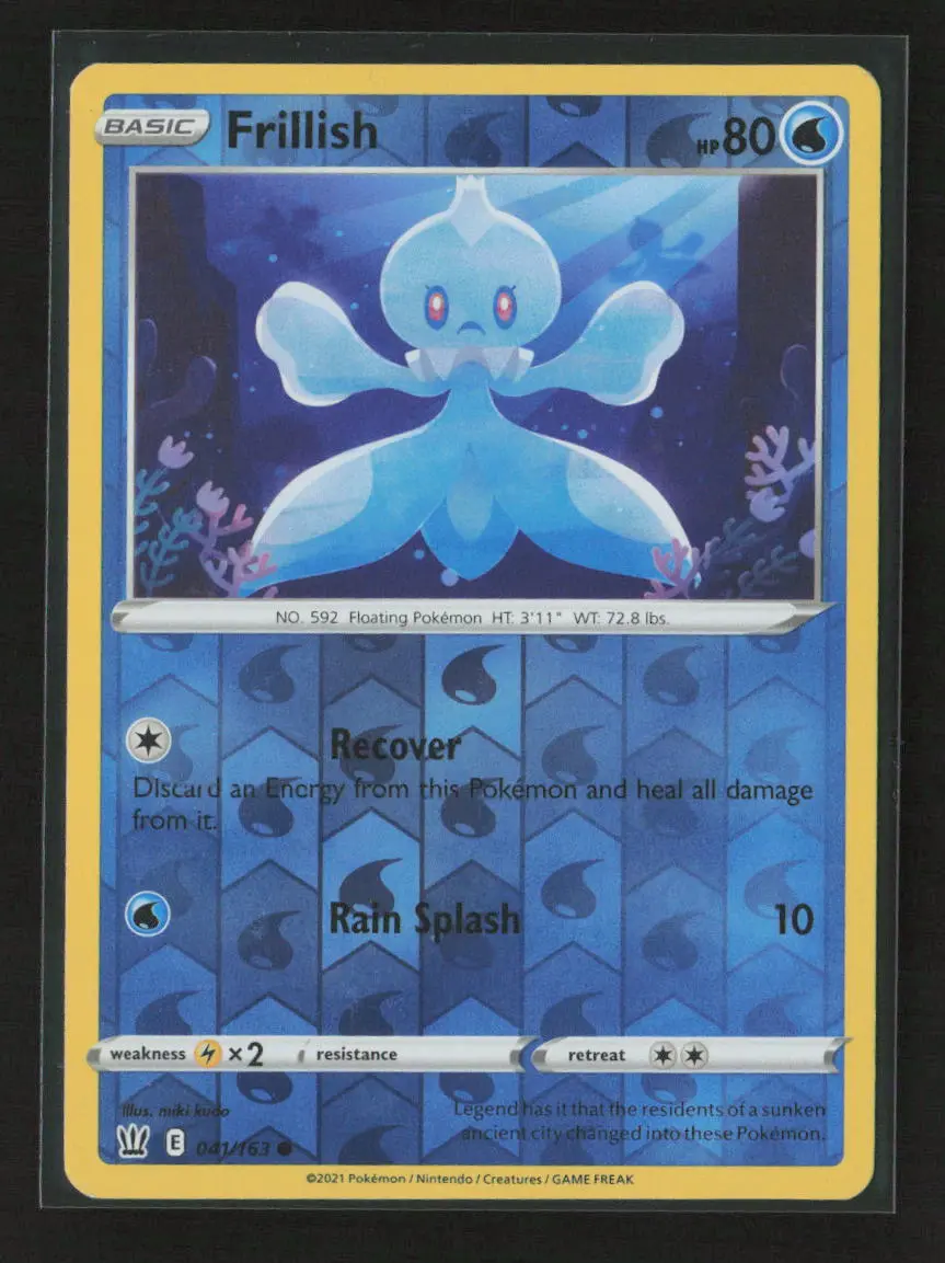 Frillish Common Swsh05: Battle Styles 041/163 Lp 1