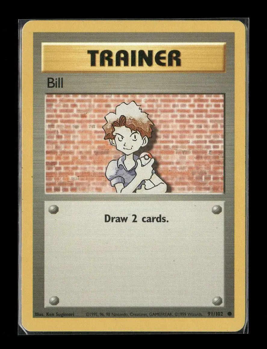 Bill Common Base Set 091/102 Lp 1