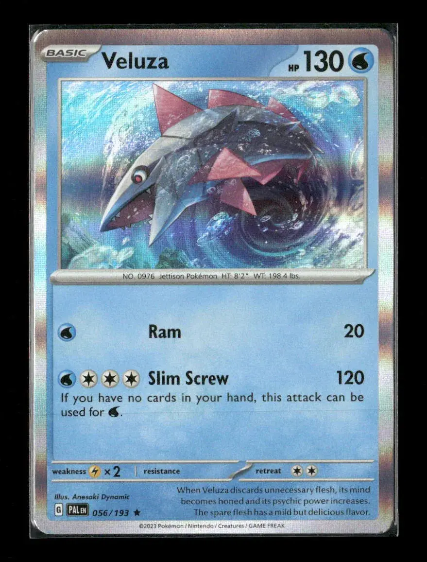 Veluza - Rare Sv02: Paldea Evolved 056/193 Lp 1