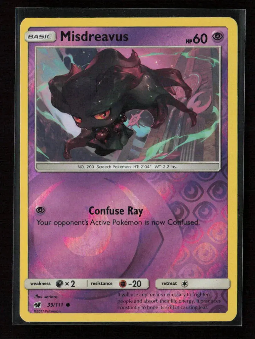 Misdreavus Common Sm - Crimson Invasion 39/111 Lp 1