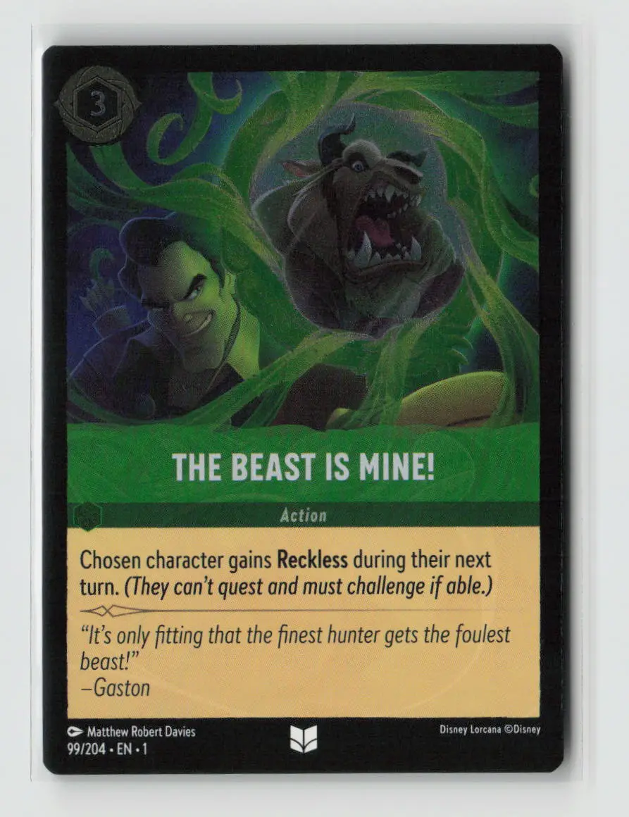 The Beast Is Mine! Uncommon The First Chapter 99/204 Nm 1