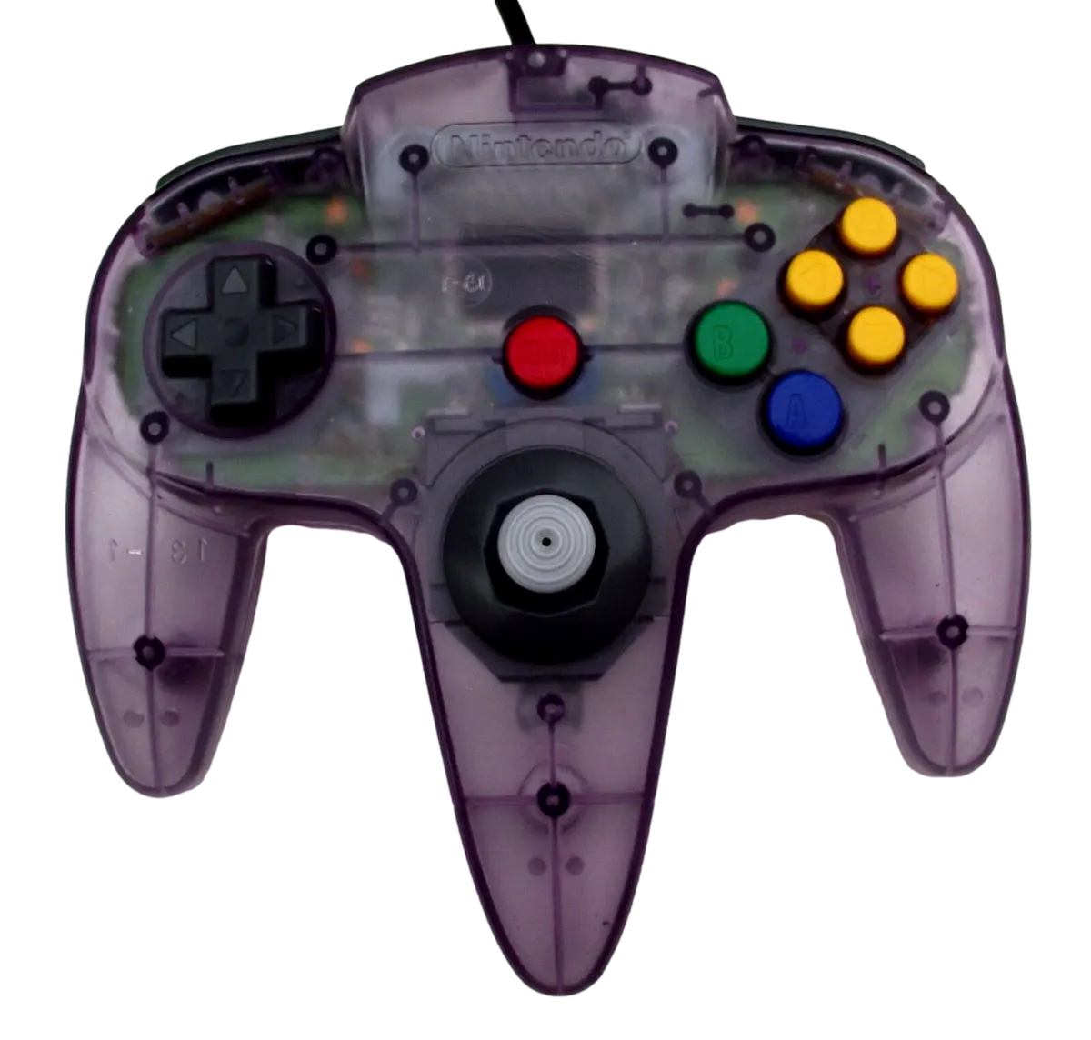 Genuine Atomic Purple Nintendo 64 Controller Refurbed Toggle (Preowned) 1
