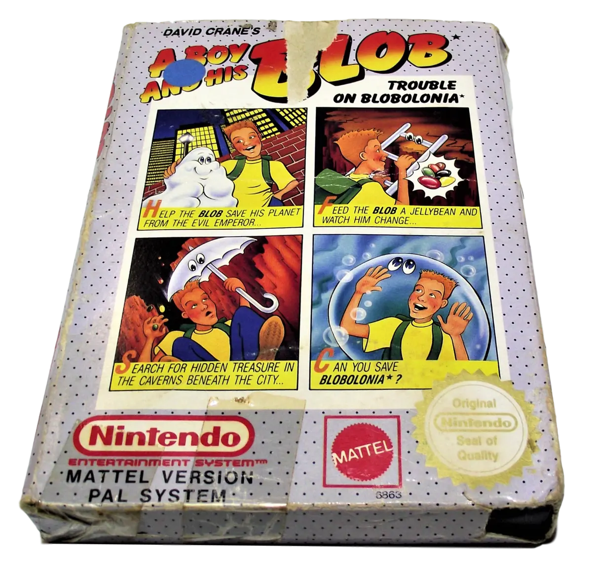 A Boy And His Blob: Trouble On Blobolonia Nintendo Nes Boxed Pal *No Manual* #1 (Preowned) 1