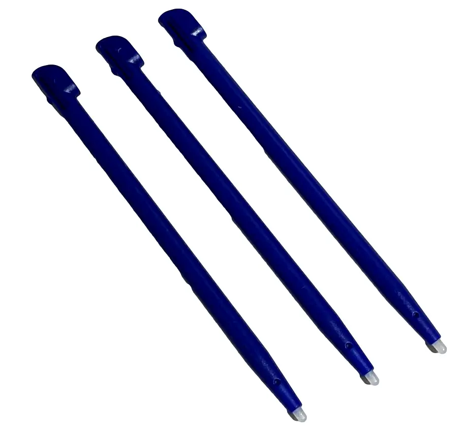 3 X Blue Touch Screen Stylus For Nintendo Dsi Xl Console 1