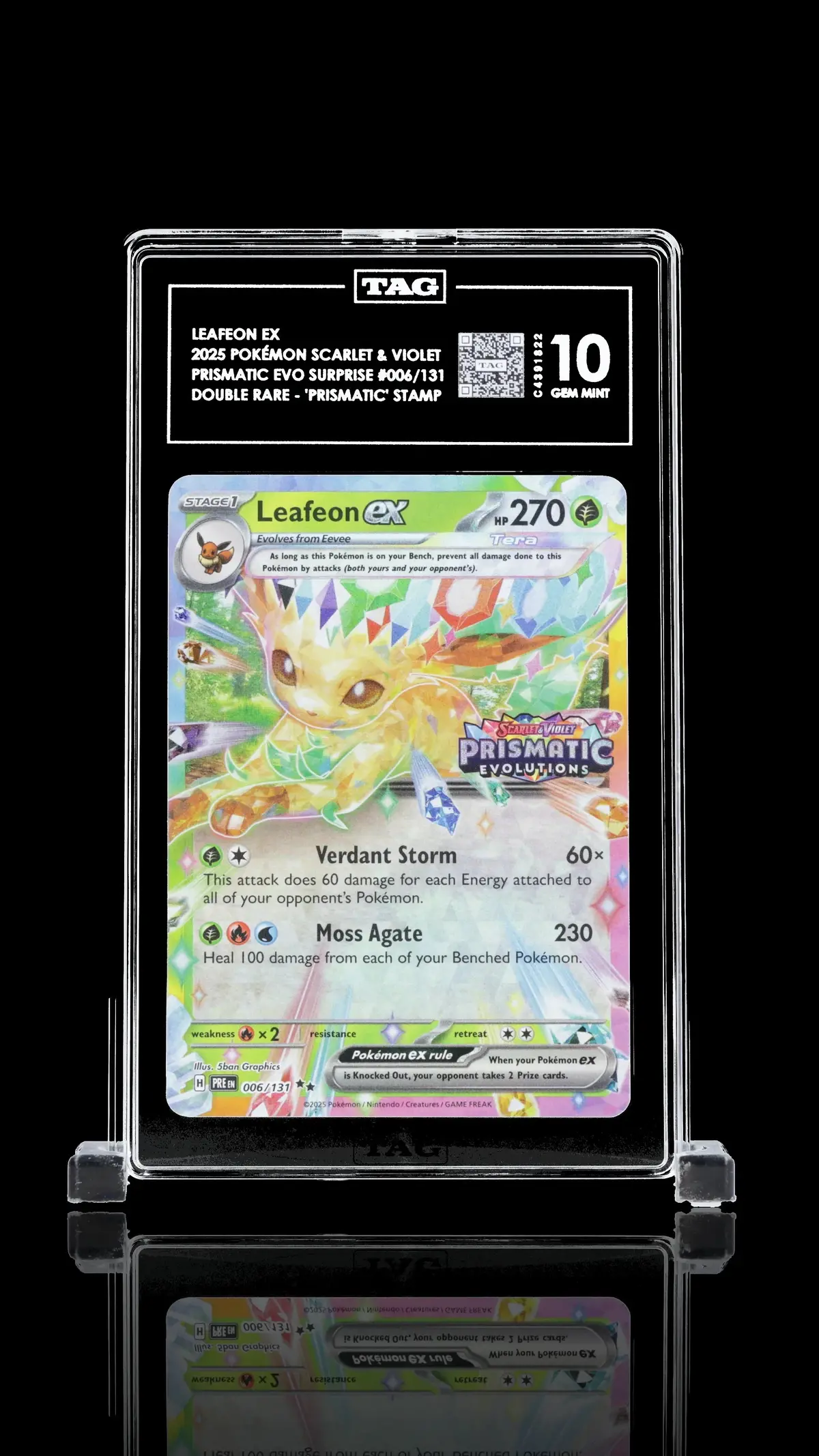 Tag 10 - Leafeon Ex. #006 Stamped 1