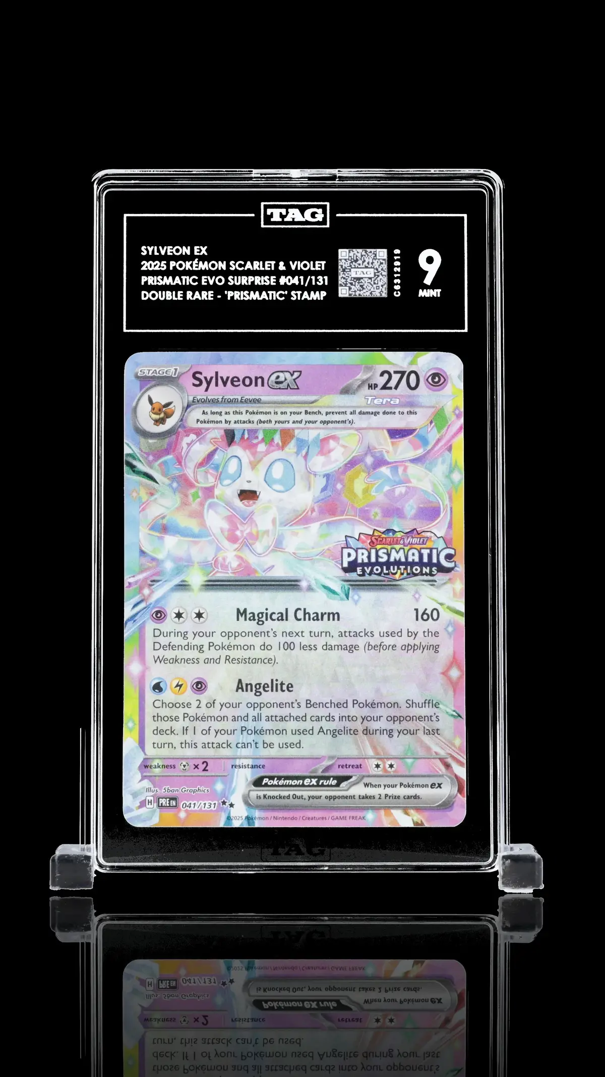 Tag 9 - Sylveon Ex. #041 Stamped 1