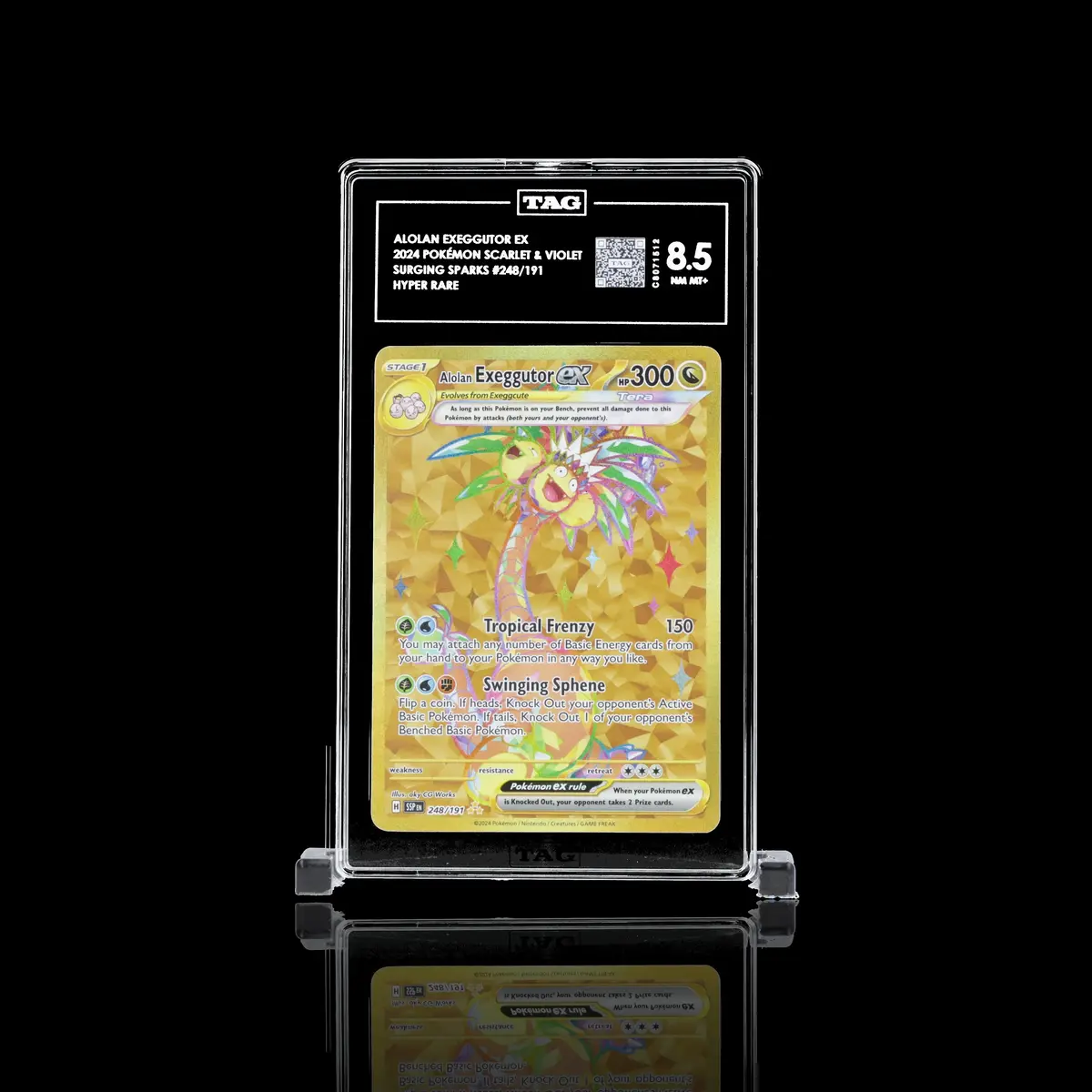 Tag 8.5 - Alolan Exeggutor Ex #248 1