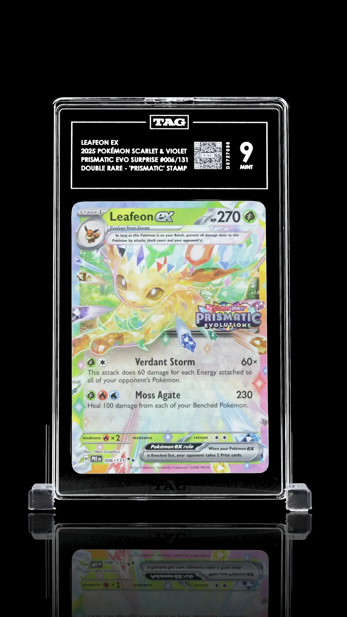 Tag 9 - Leafeon Ex. #006 Stamped 1