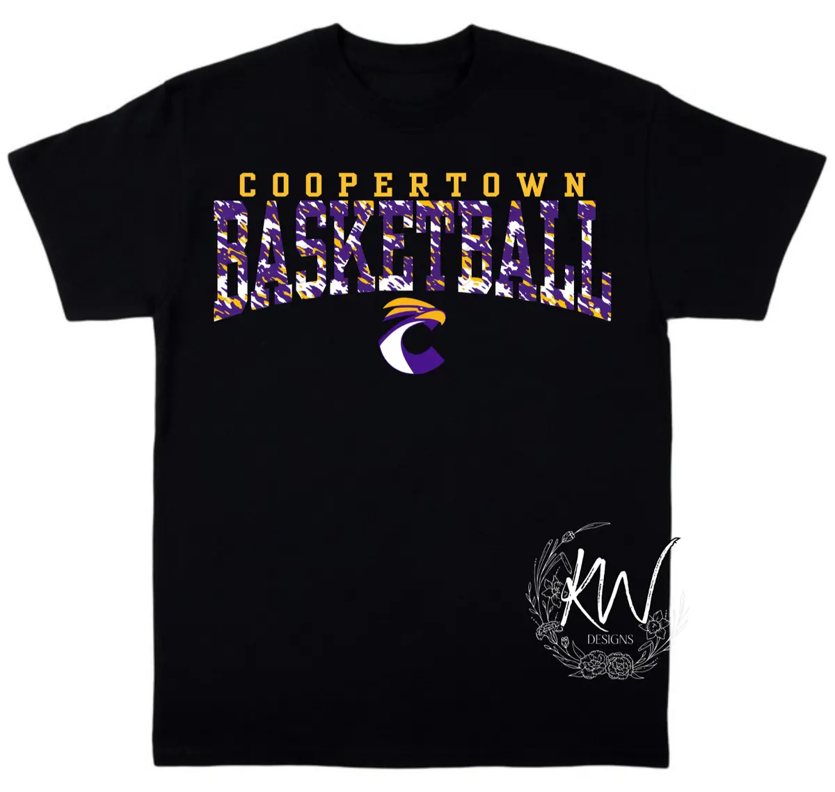 Coopertown Basketball Camo 1