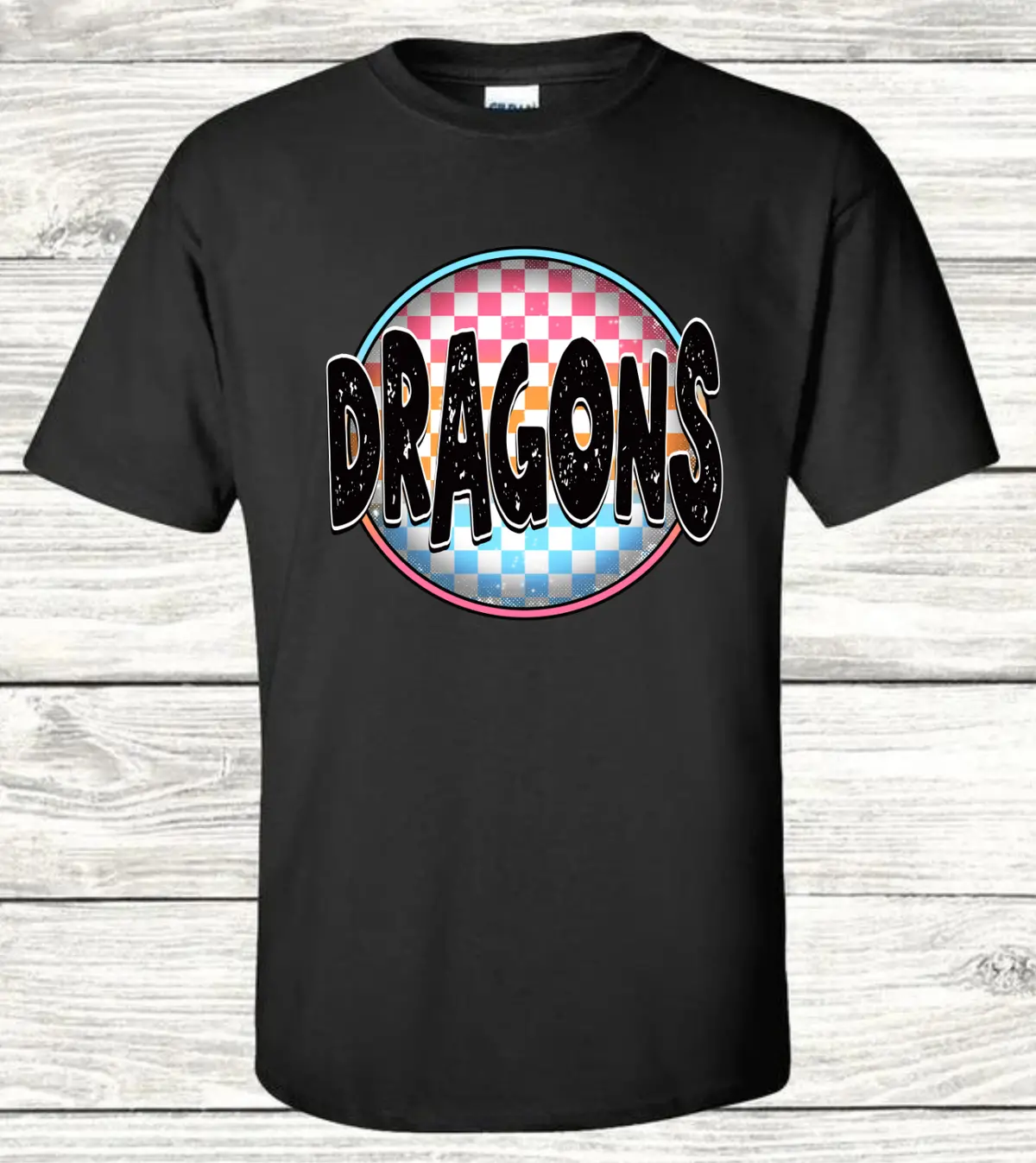 Dragons Retro Circle 1