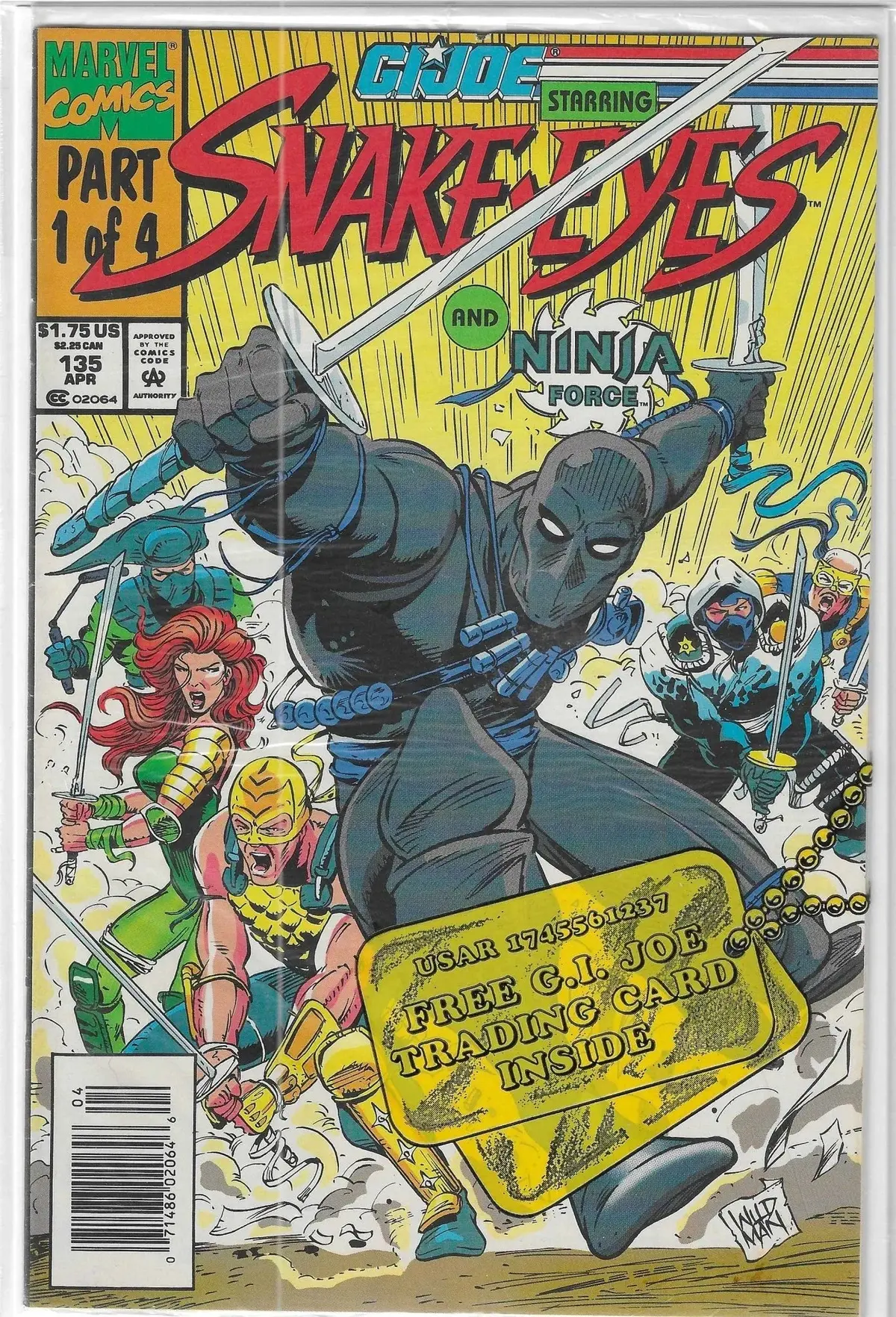G.I. Joe #135 - Newsstand 1
