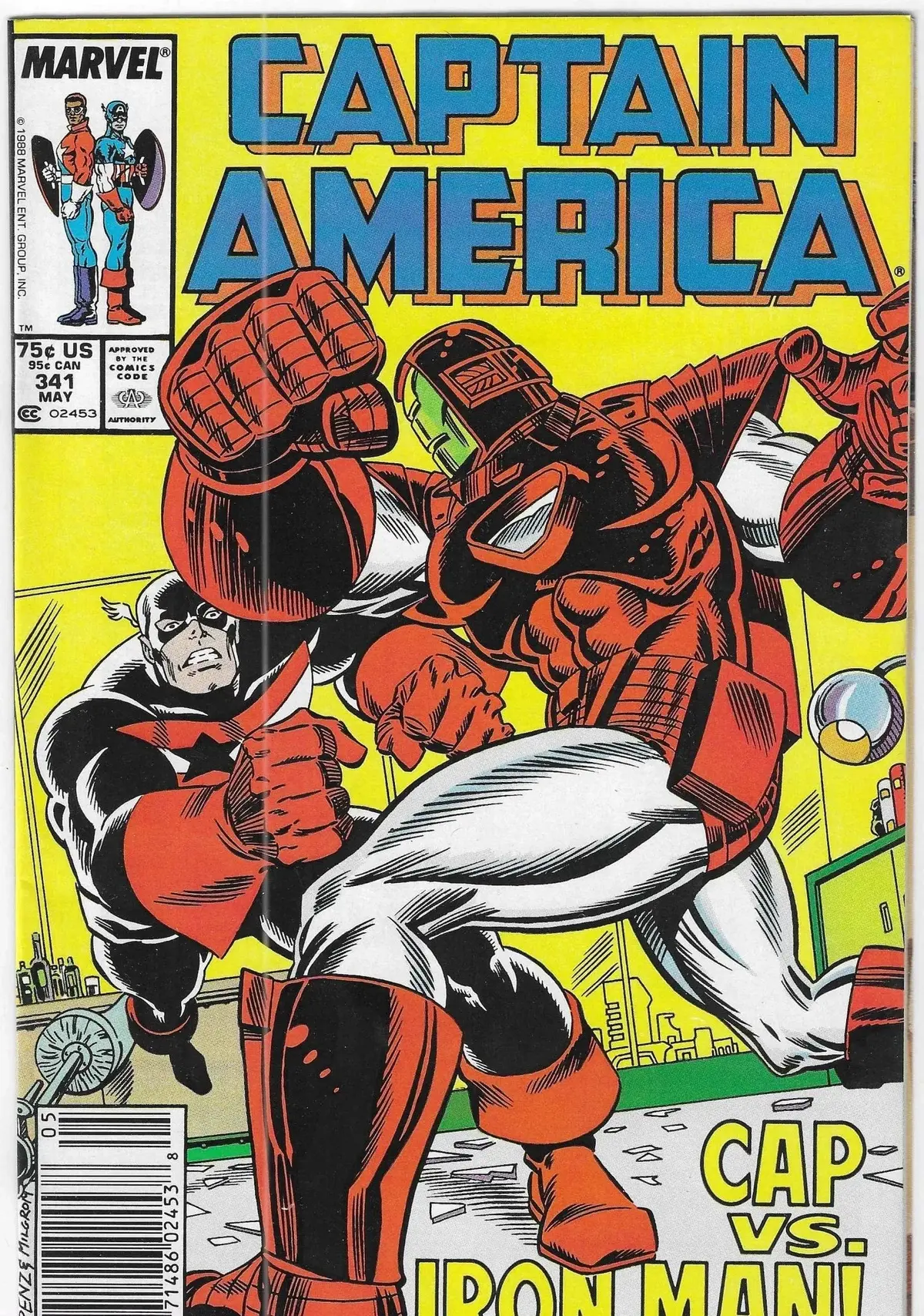 Captain America #341 1