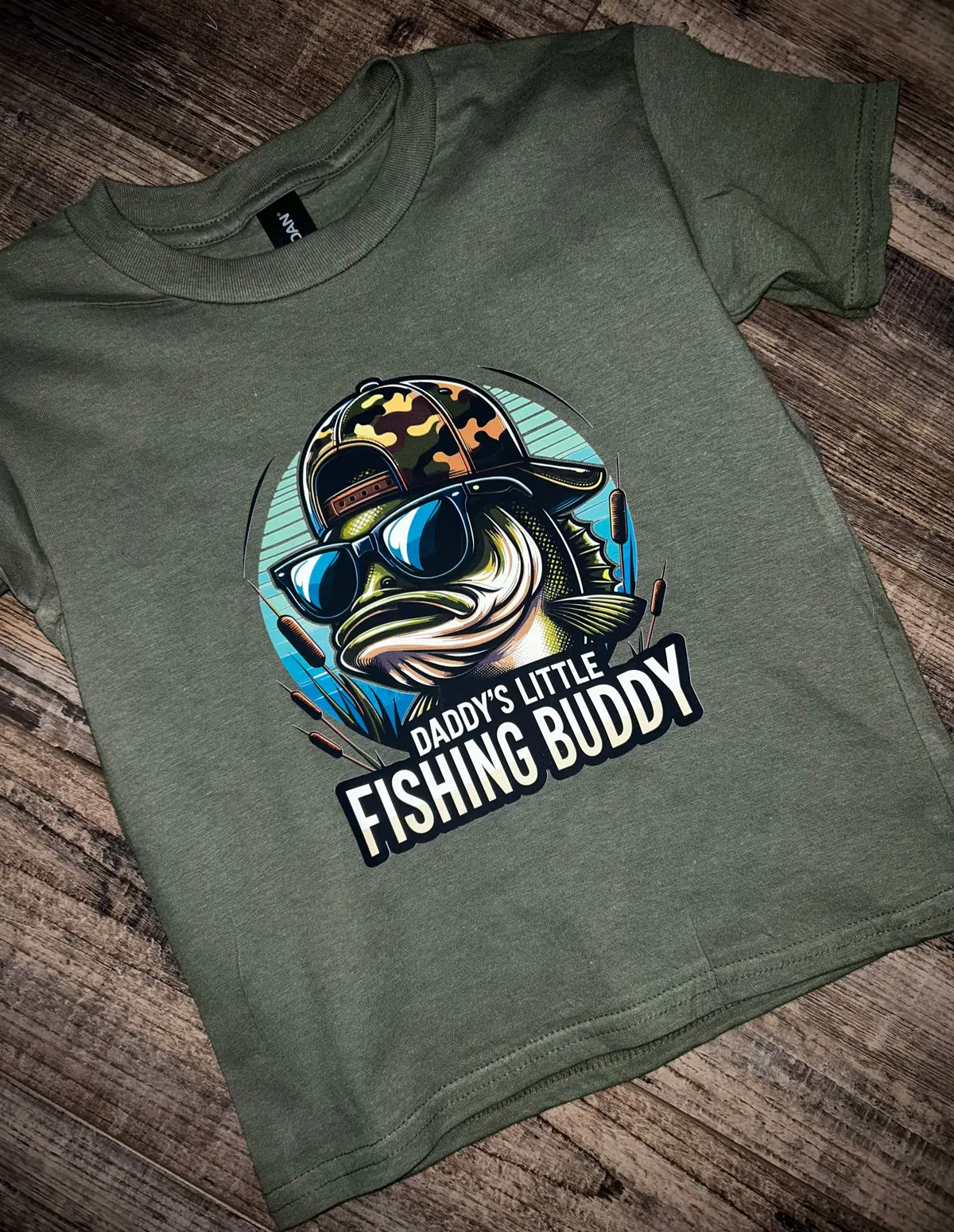 Daddy’S Little Fishing Buddy 1