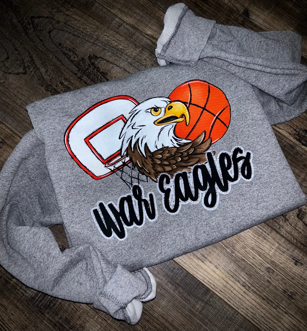 War Eagles Basketball Cartoon 1