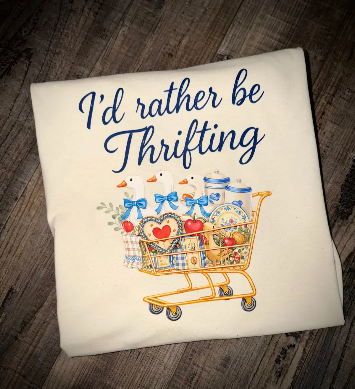 I’D Rather Be Thrifting (Ducks) 1