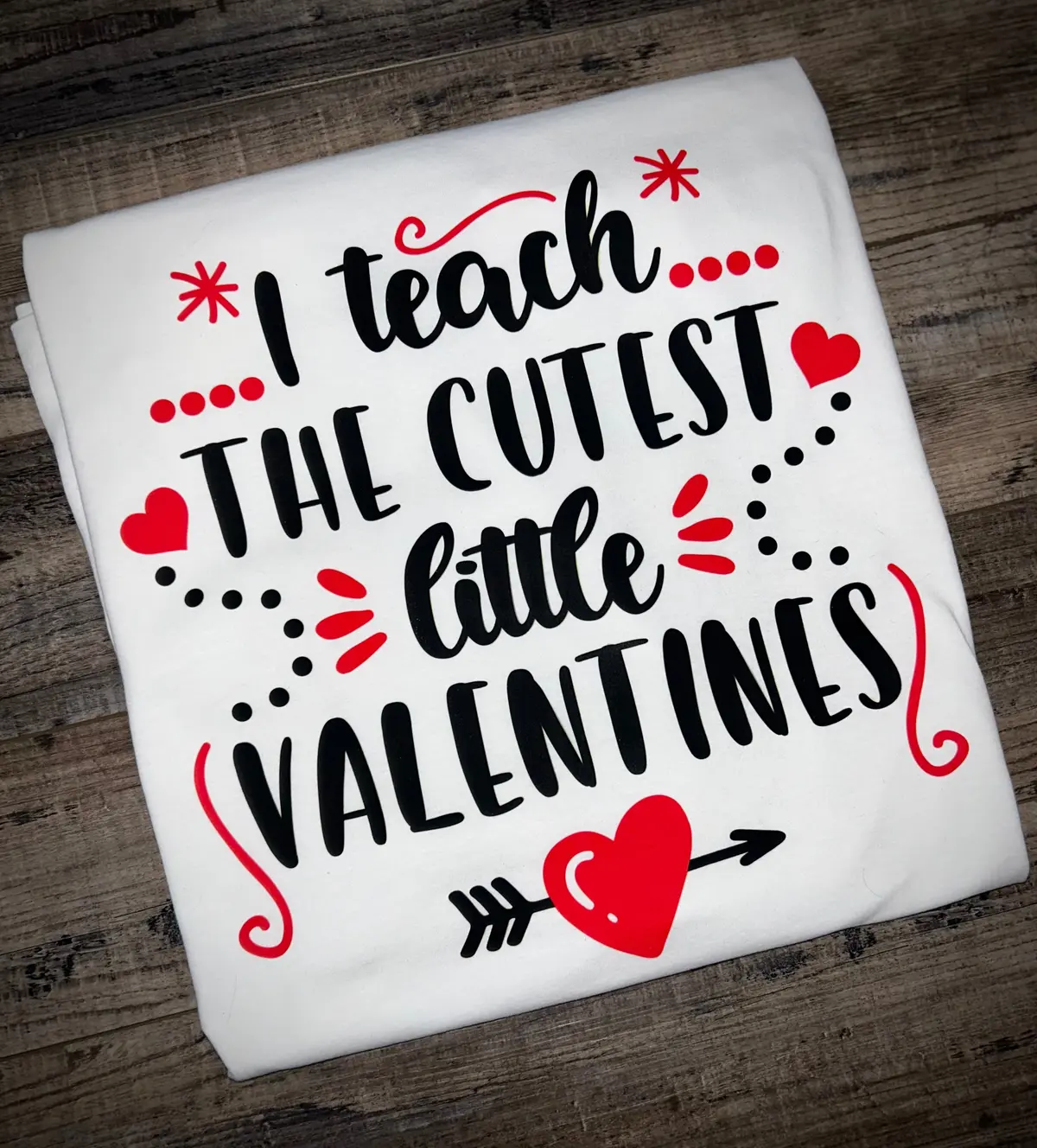 I Teach The Cutest Little Valentines 1