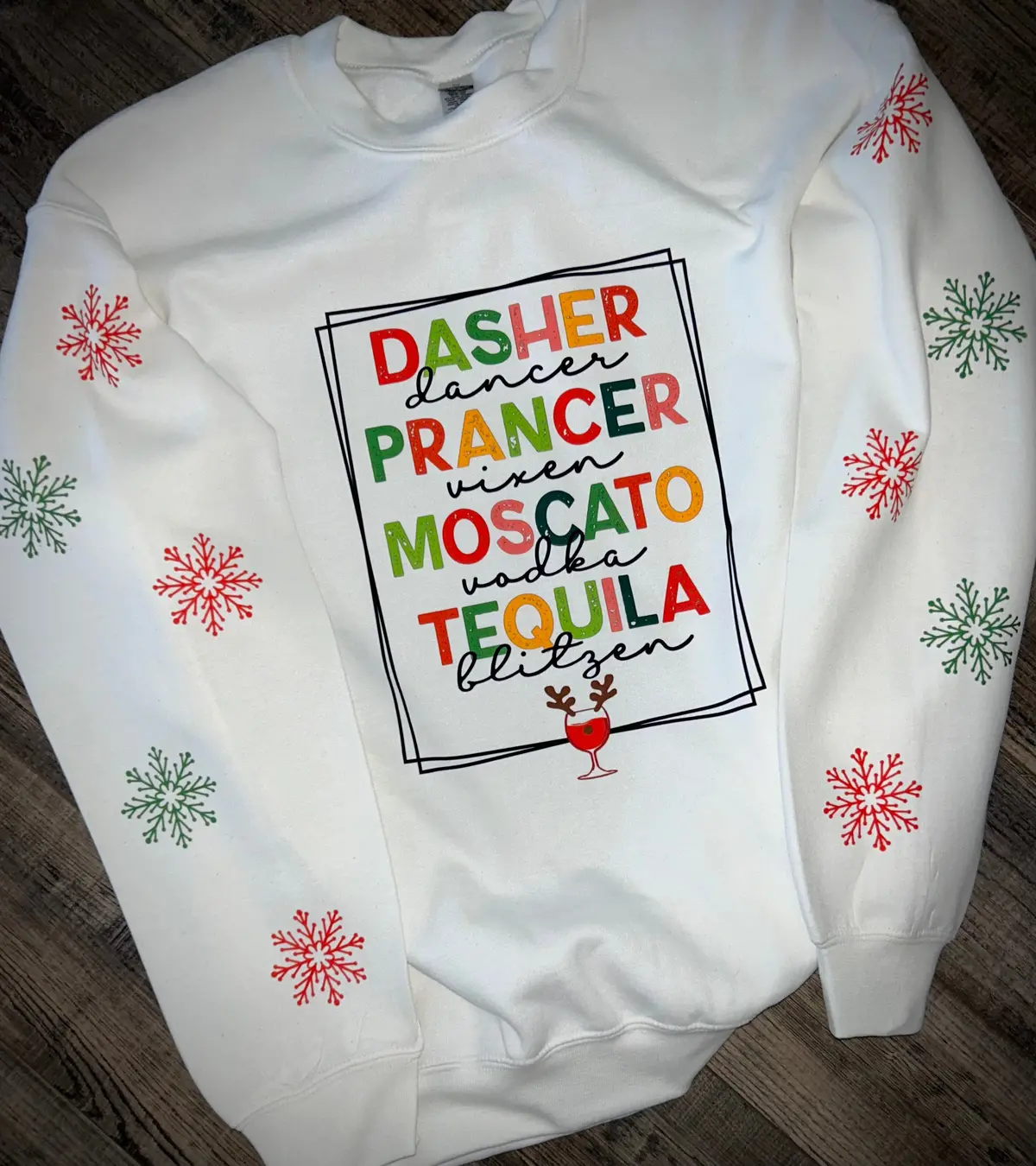 Dasher Dancer Prancer Vixen Moscato Vodka Tequila Blitzen 1