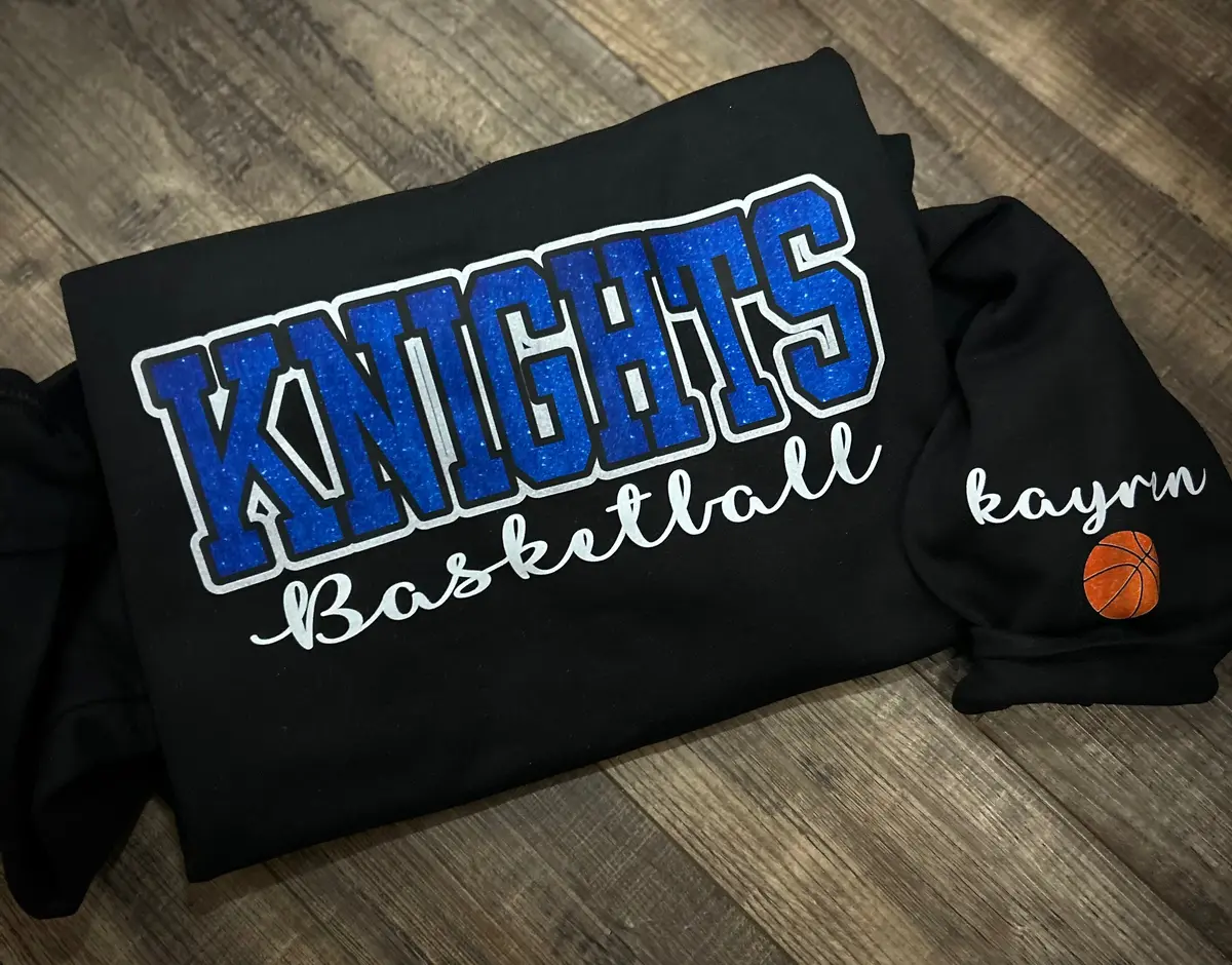 Knights Basketball (Name On Sleeve) 1