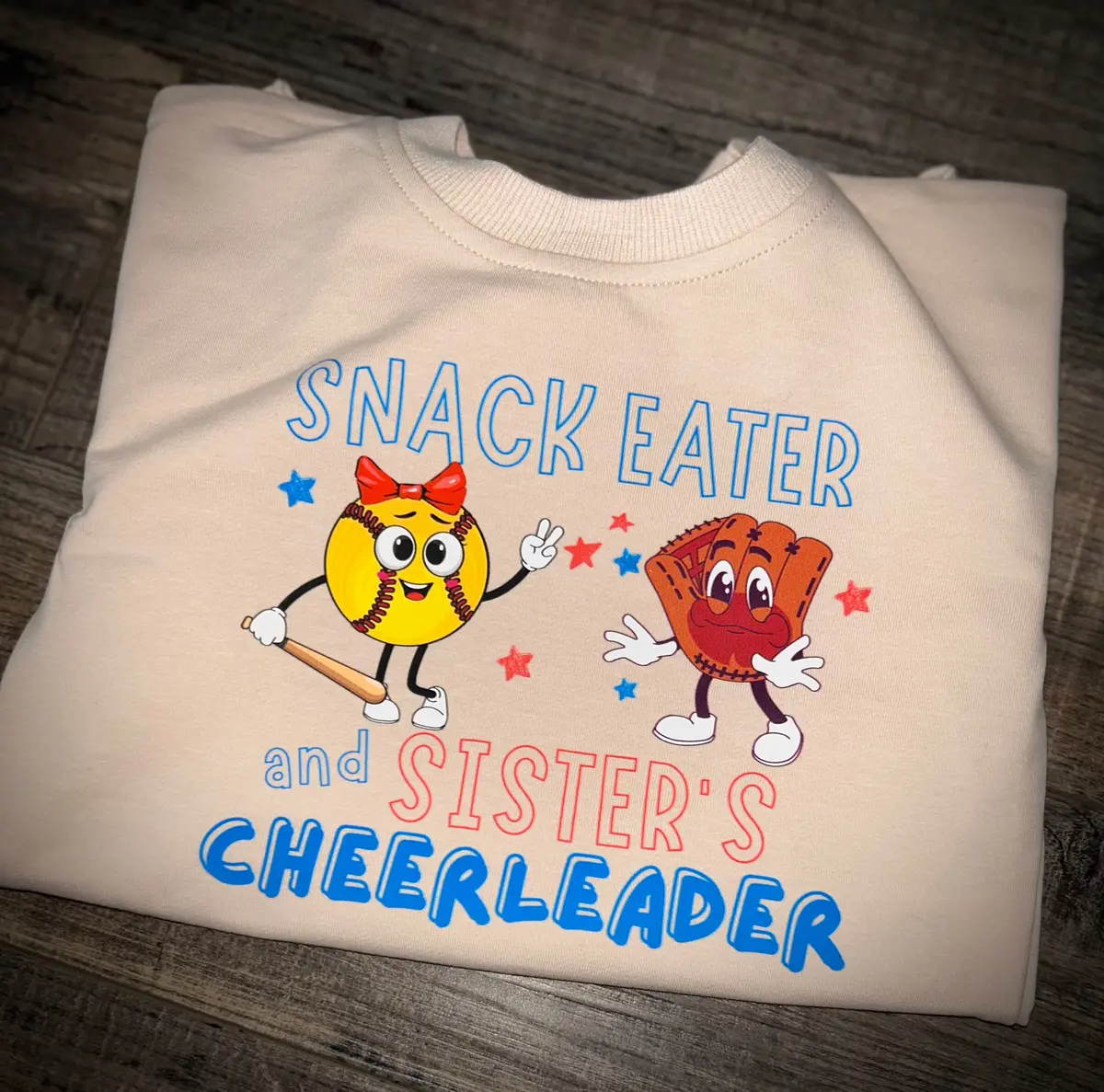 Snack Eater & Sister’S Cheerleader (Softball) 1