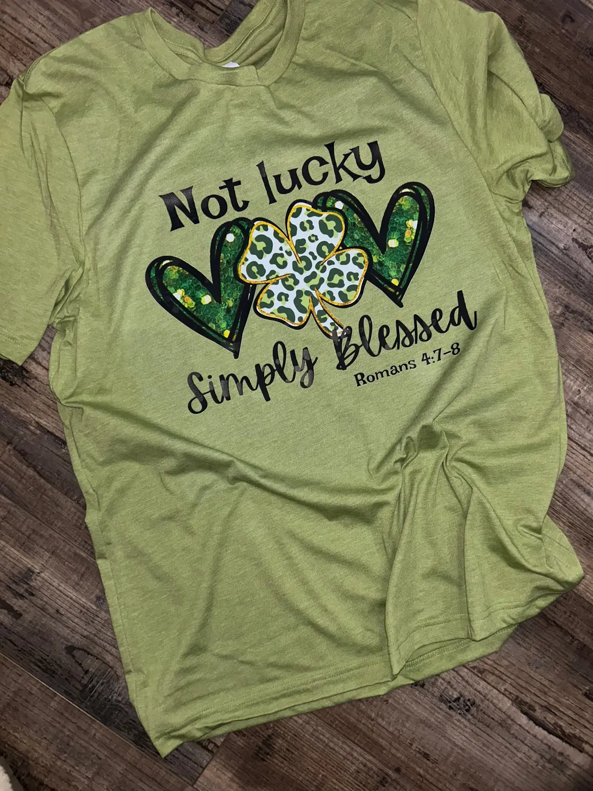 Not Lucky Simply Blessed 1