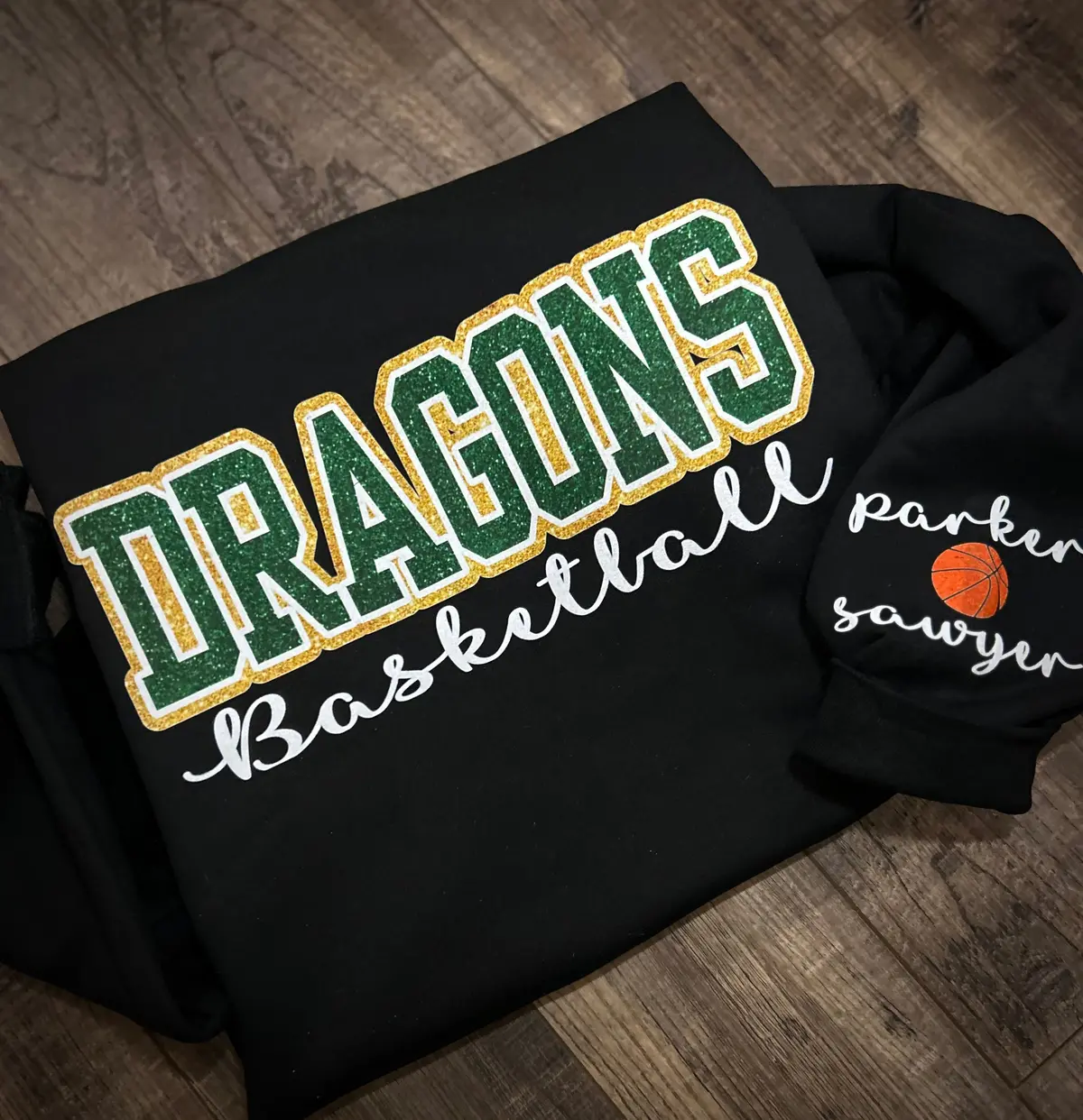 Dragons Basketball (Name On Sleeve) 1