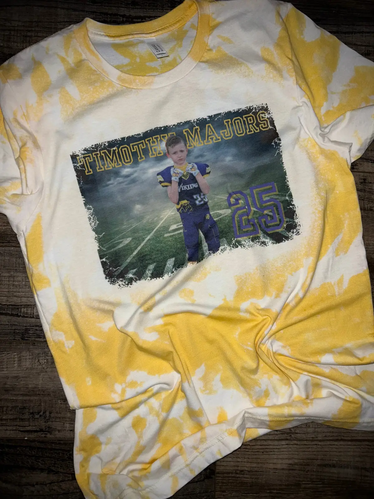 Personalized Football Photo 1