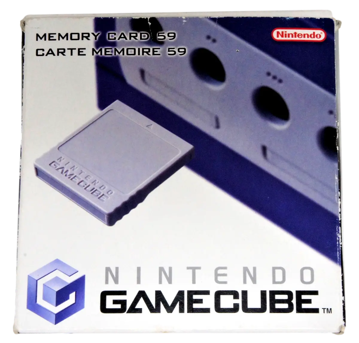 Genuine Memory Card For Nintendo Gamecube 59 Blocks Official Boxed (Preowned) 1