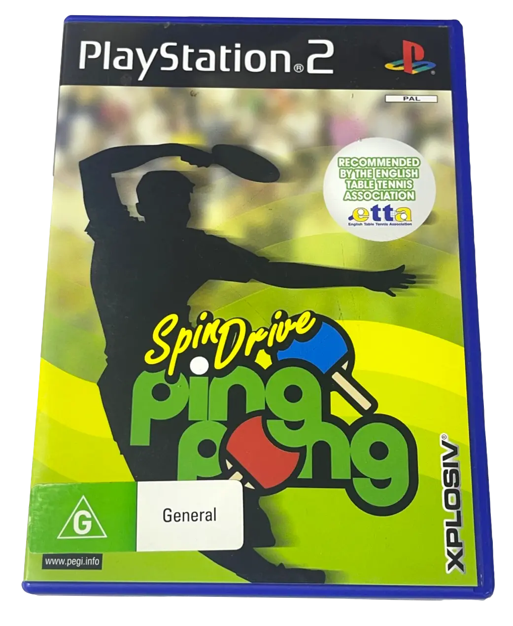 Spin Drive Ping Pong Ps2 Pal *Complete* (Pre-Owned) 1