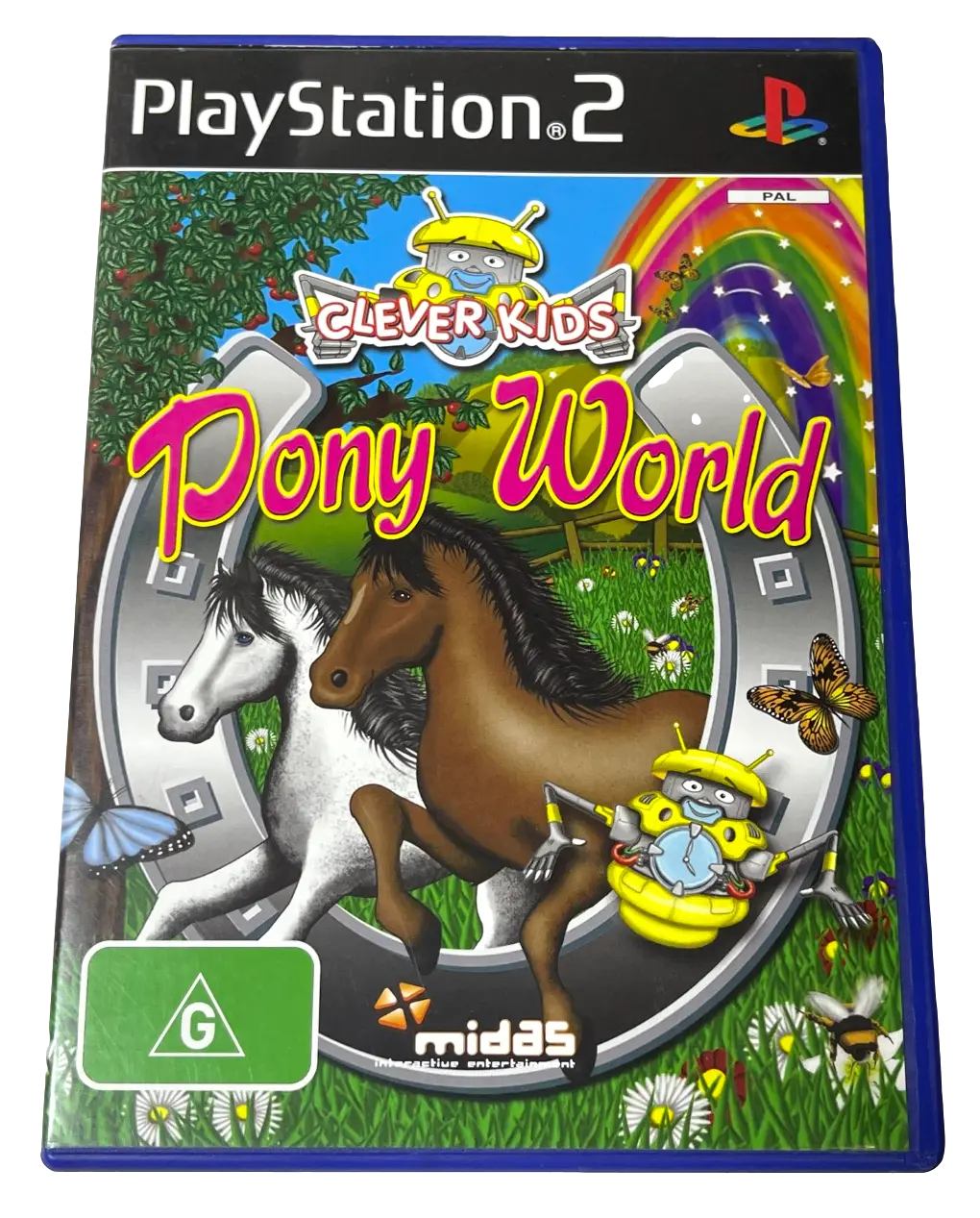 Clever Kids Pony World Ps2 Pal *Complete* (Pre-Owned) 1