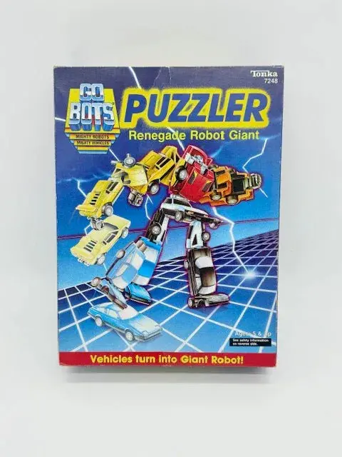 1985 Bandai Gobots - Puzzler Cib 1