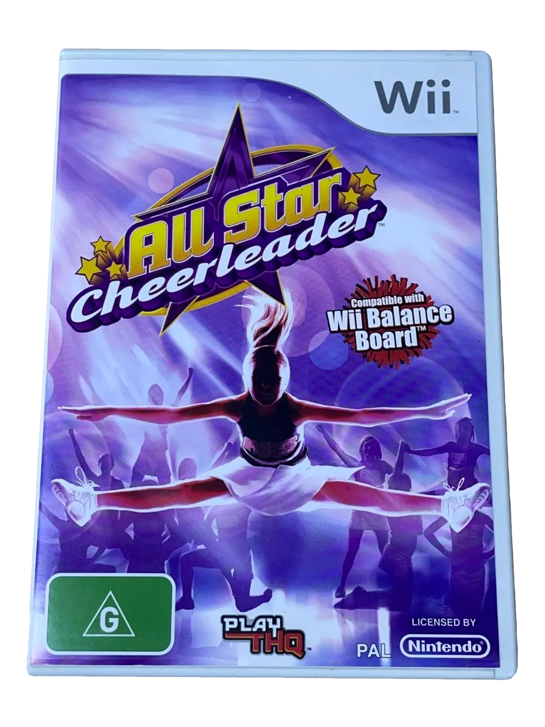All Star Cheerleader Nintendo Wii Pal *No Manual*  (Preowned) 1