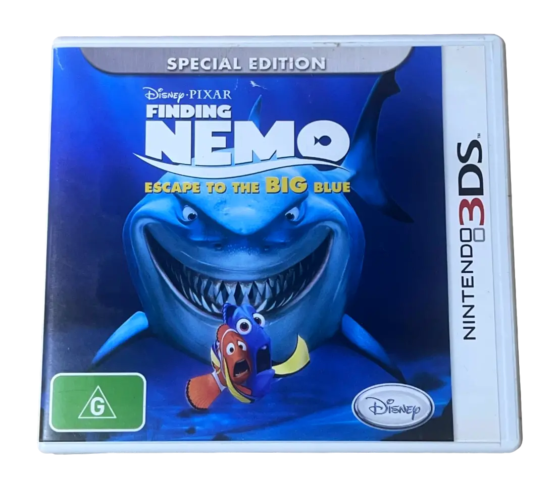 Finding Nemo Special Edition Escape To The Big Blue Nintendo 3Ds 2Ds Game (Pre-Owned) 1