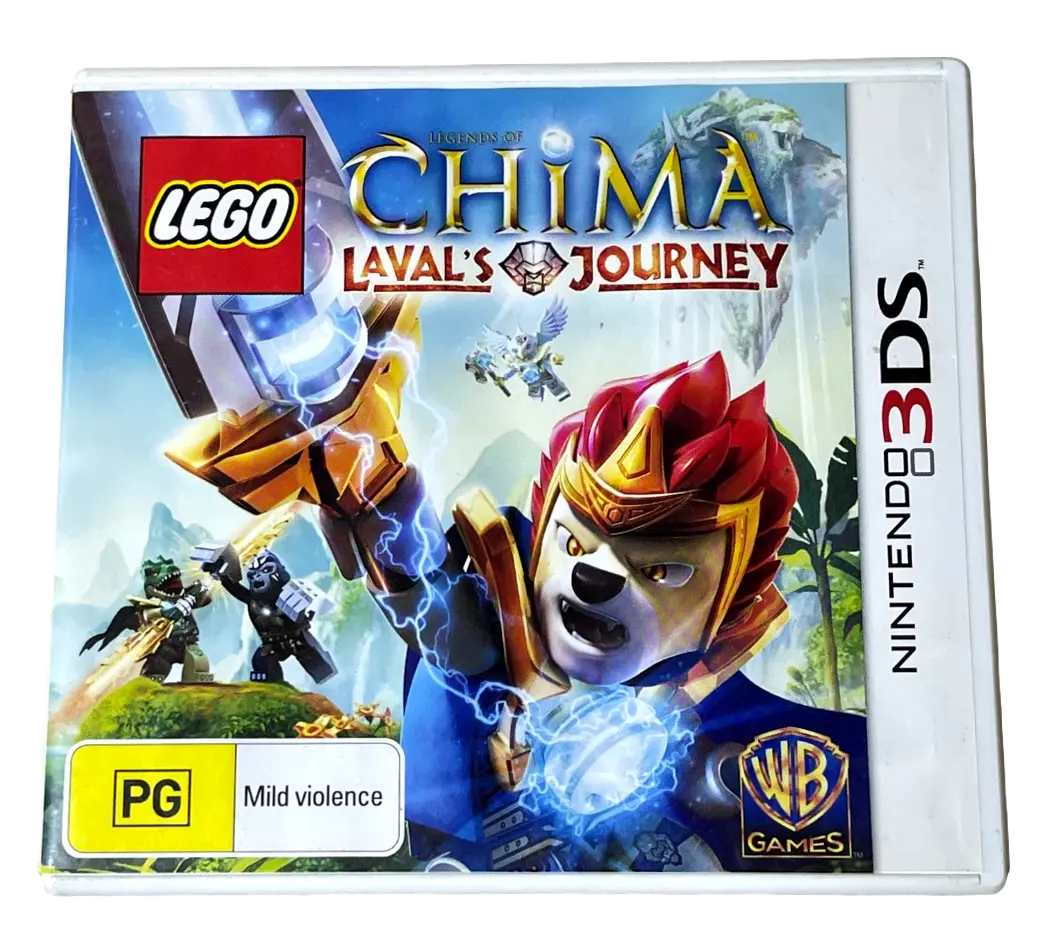 Lego Chima Laval's Journey Nintendo 3Ds 2Ds Game (Pre-Owned) 1