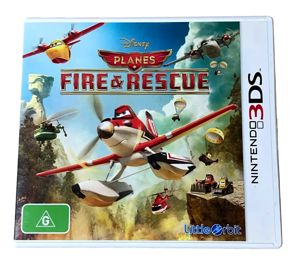 Disney Planes Fire & Rescue Nintendo 3Ds 2Ds Game (Pre-Owned) 1