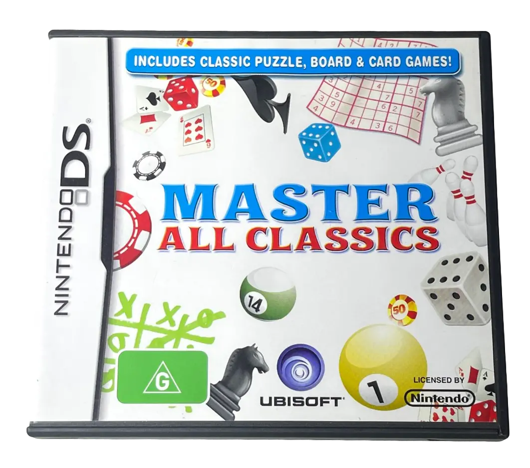 Master All Classics Nintendo Ds 2Ds 3Ds Game *Complete* (Pre-Owned) 1