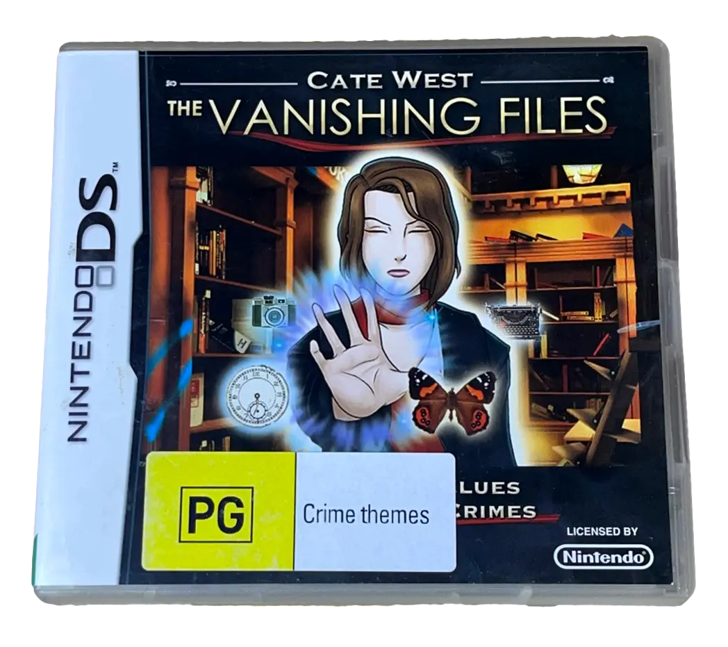 Cate West The Vanishing Files Ds 2Ds 3Ds Game *Complete* (Pre-Owned) 1