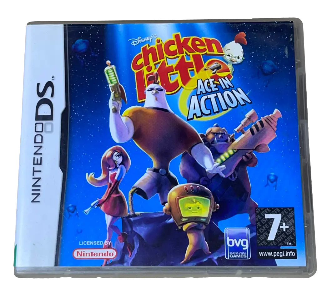 Chicken Little Ace In Action Nintendo Ds 2Ds 3Ds Game (Pre-Owned) 1