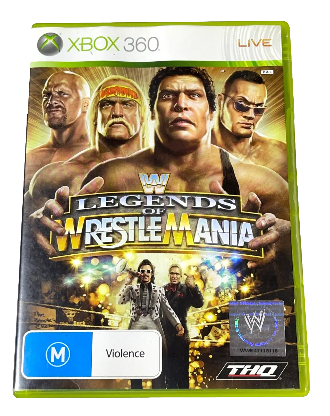 Wwe Legends Of Wrestlemania Xbox 360 Pal (Pre-Owned) 1