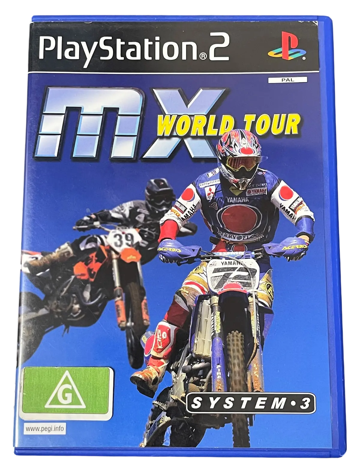 Mx World Tour Ps2 Pal *Complete* Dirt Bikes (Pre-Owned) 1