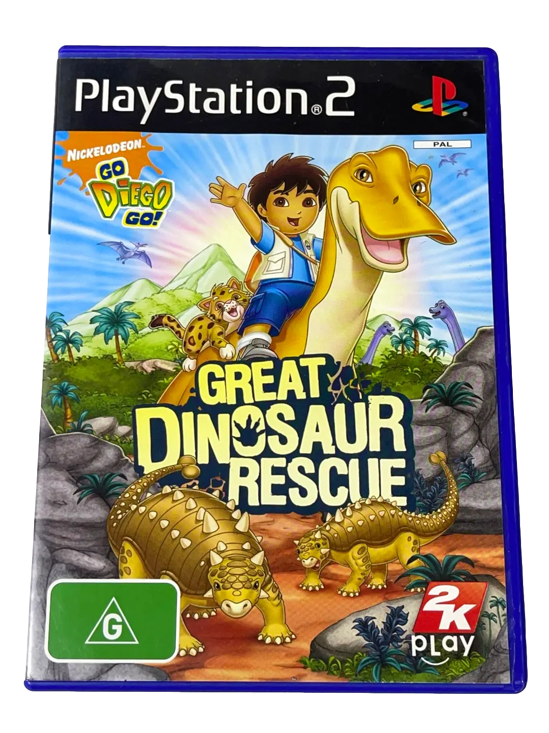Go, Diego, Go! Great Dinosaur Rescue Ps2 Pal *Complete* (Pre-Owned) 1