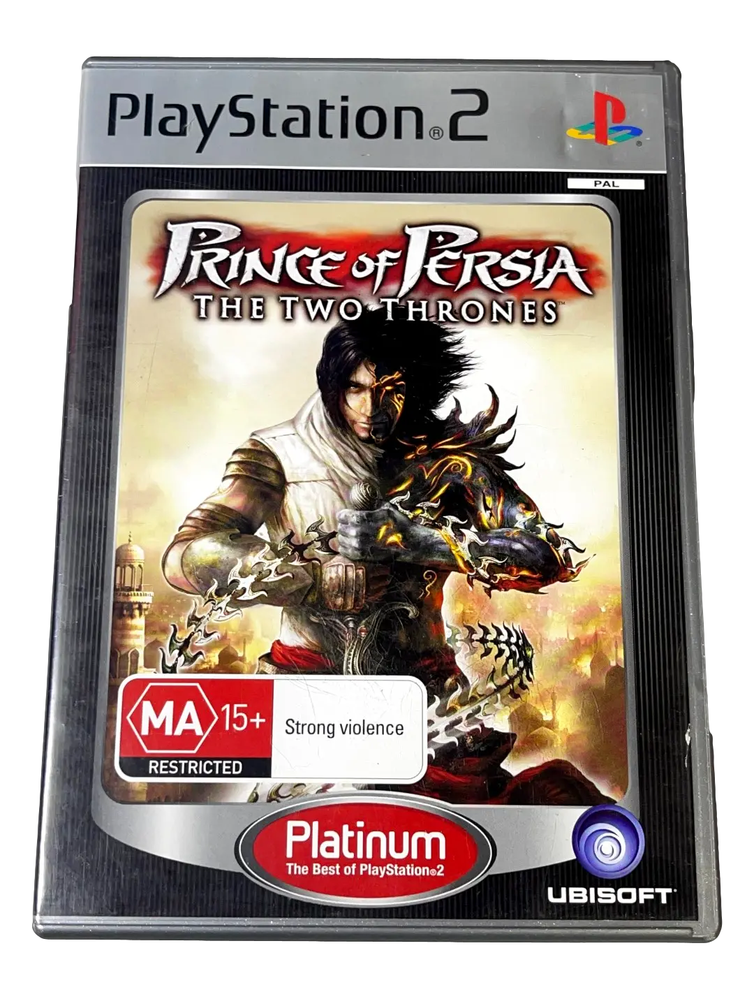 Prince Of Persia The Two Thrones Ps2 (Platinum) Pal *Complete* (Preowned) 1