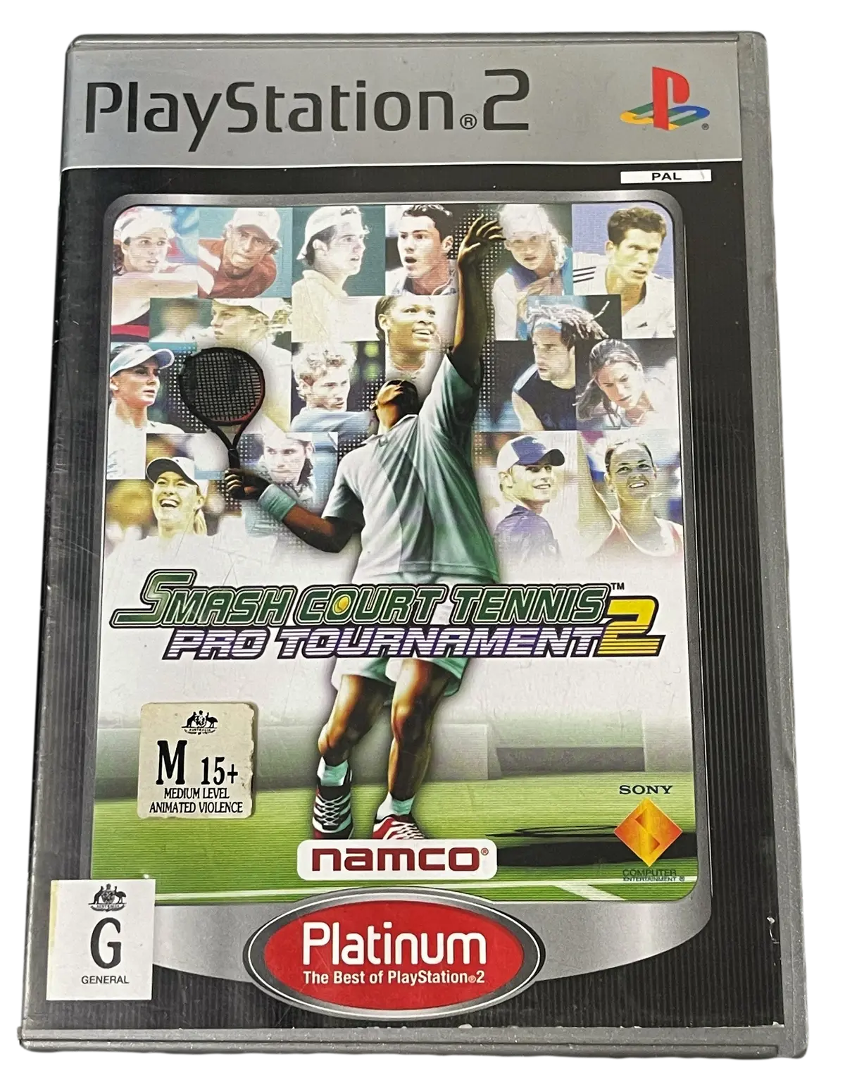 Smash Court Tennis Pro Tournament 2 Ps2 (Platinum) Pal *Complete* (Preowned) 1