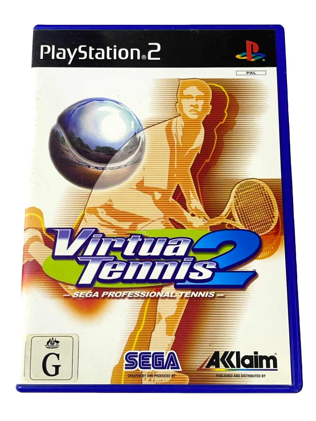 Virtua Tennis 2 Ps2 Pal *Complete* (Pre-Owned) 1