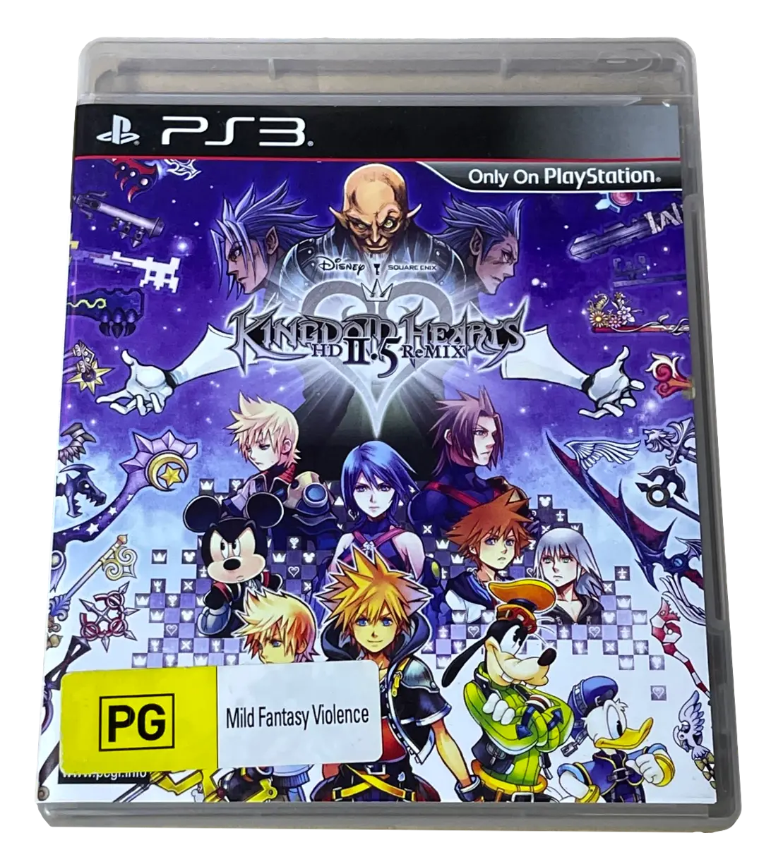 Kingdom Hearts Hd 2.5 Remix Sony Ps3 *Complete* (Pre-Owned) 1