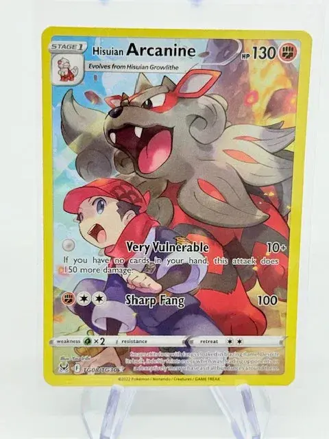 Hisuian Arcanine Tg08 1