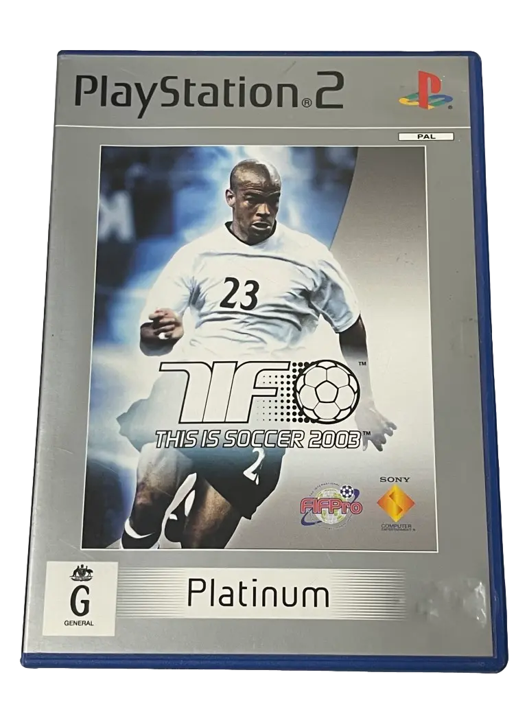 This Is Soccer 2003 Ps2 (Platinum) Pal *Complete* (Preowned) 1