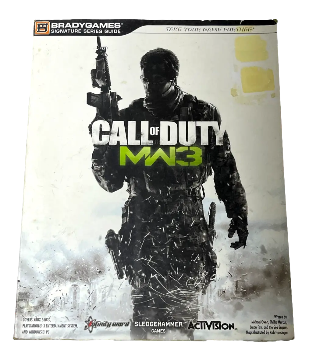 Call Of Duty Mw3 Brady Games Game Guide Strategy (Preowned) 1